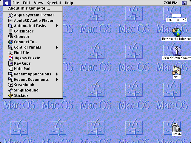 Mac OS 8.1 screenshot