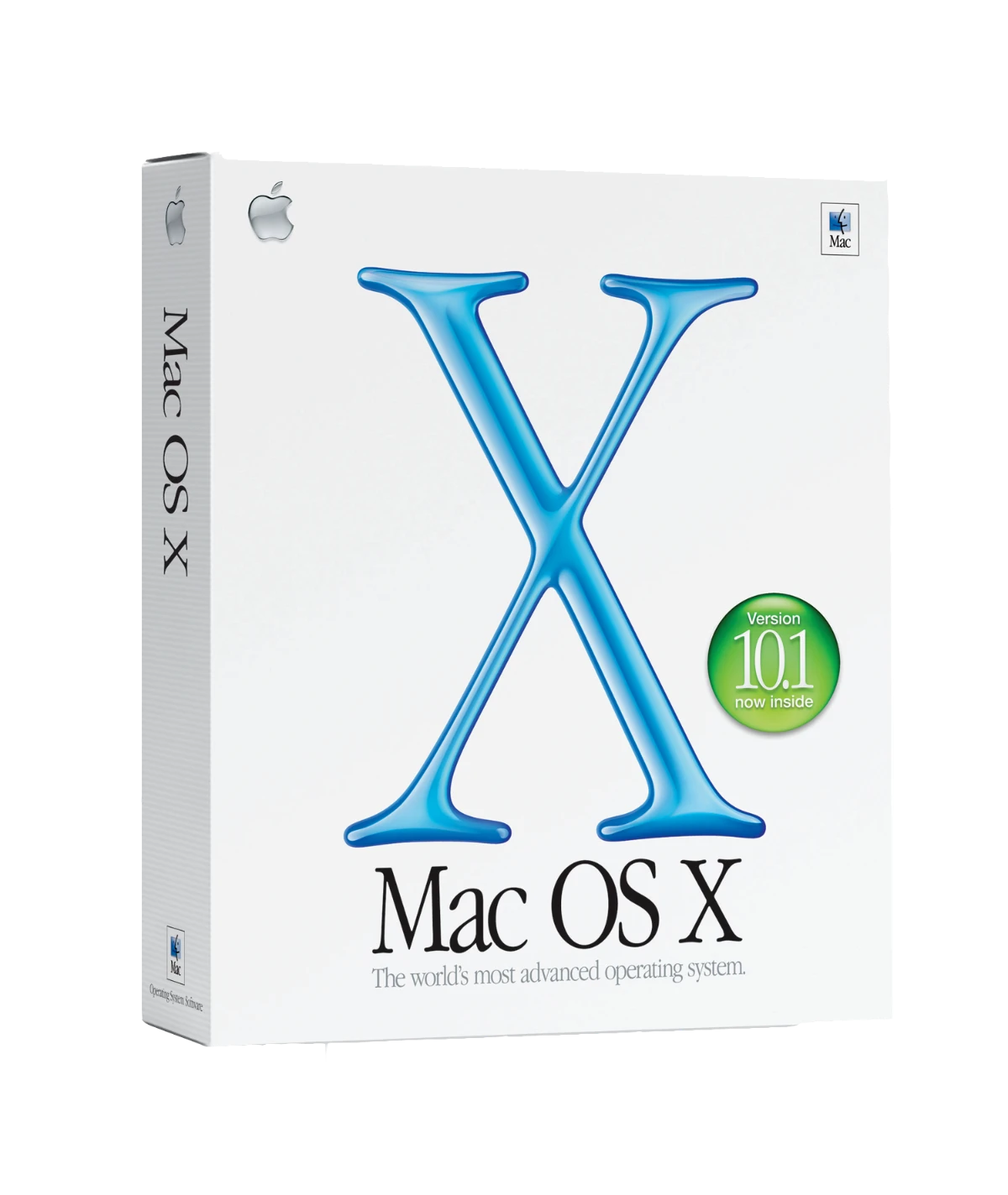 Mac OS X 10.1 box art