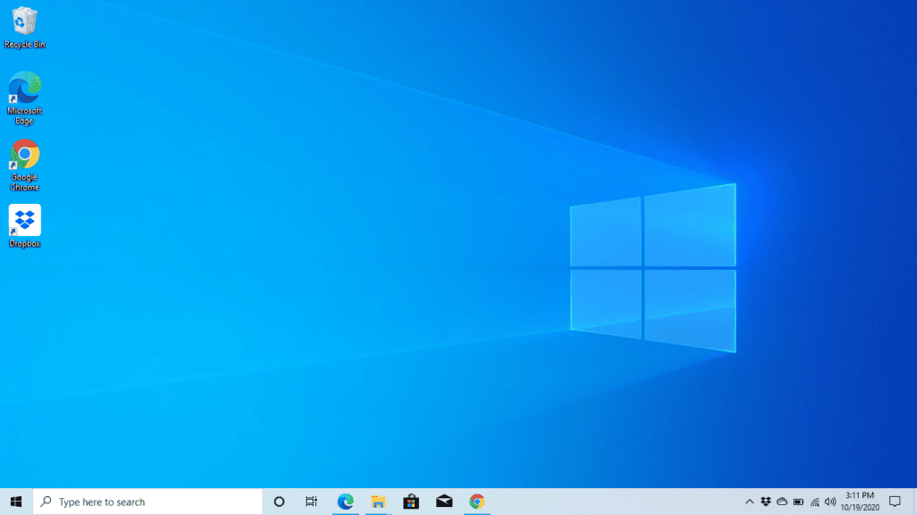 Windows 10 screenshot