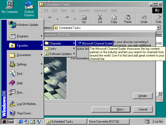 Windows 98 screenshot